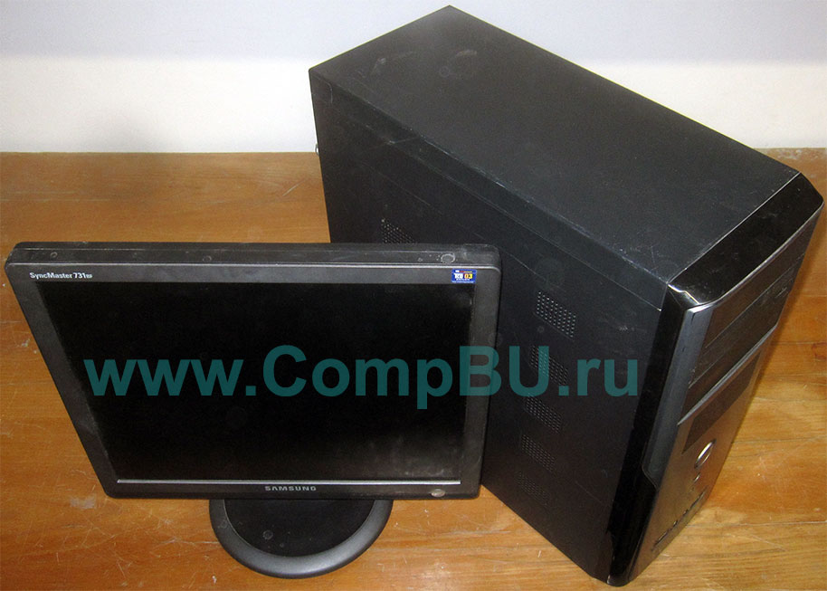 Комплект: двухядерный компьютер с 2Гб памяти и 17 дюймов ЖК монитор (Бердск)