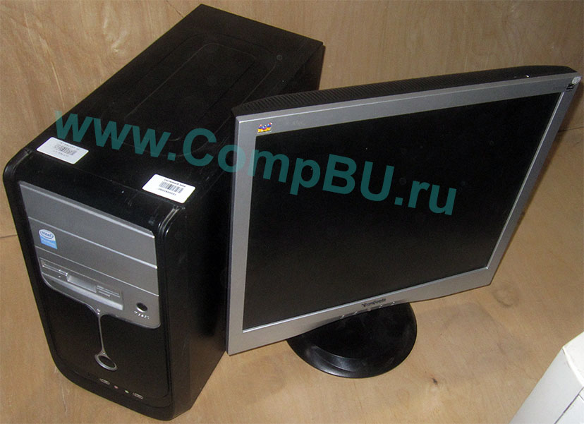 Комплект: двухядерный системный блок с 4Гб памяти и 19 дюймов ЖК монитор (Бердск)