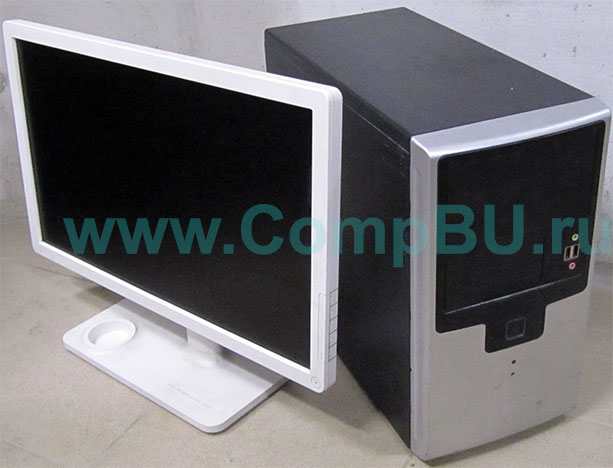Комплект: четырёхядерный компьютер с 4Гб памяти и 19 дюймовый ЖК монитор (Бердск)